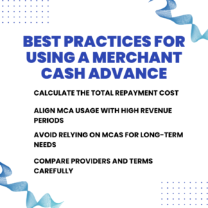 Best Practices for Using a Merchant Cash Advance