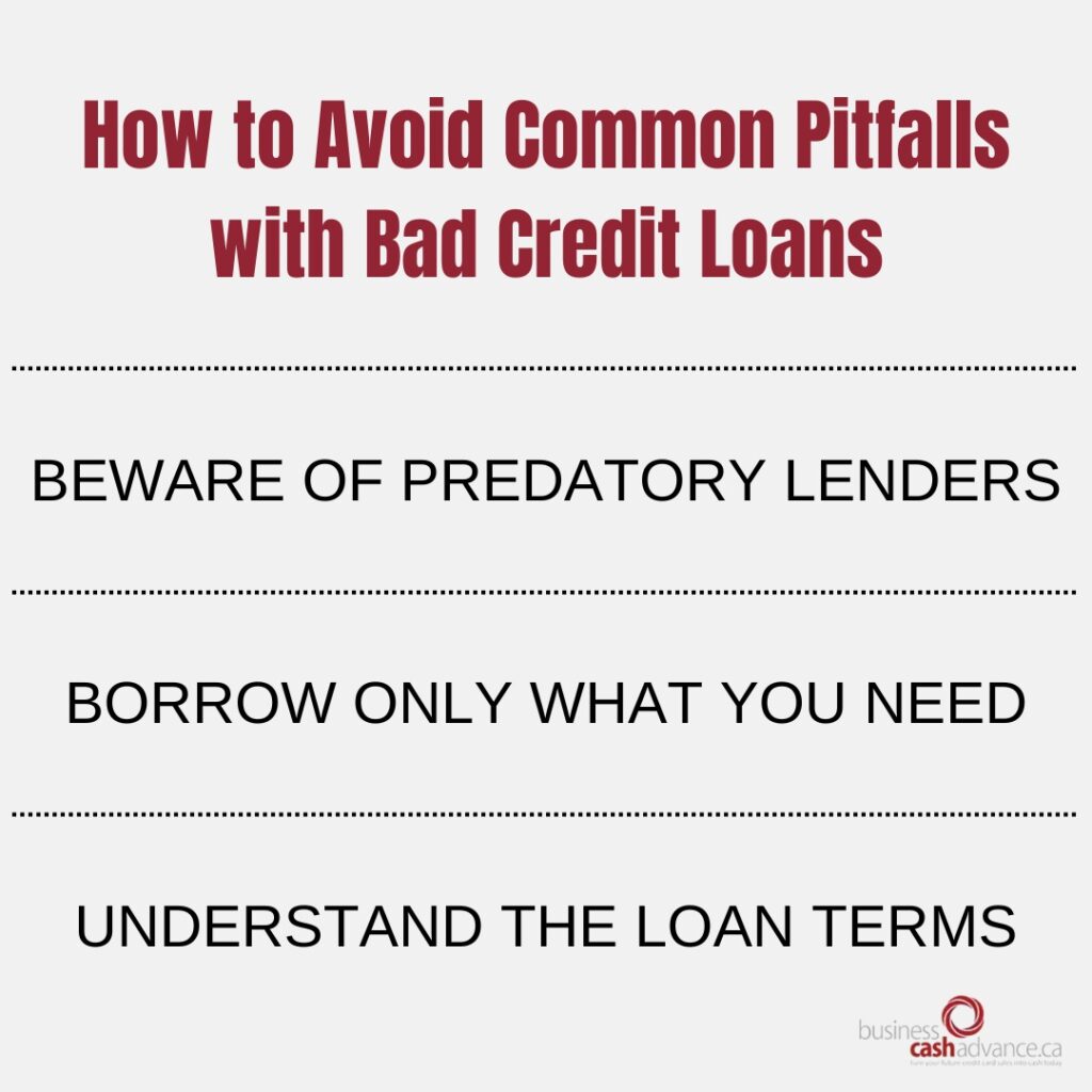 bad credit loans